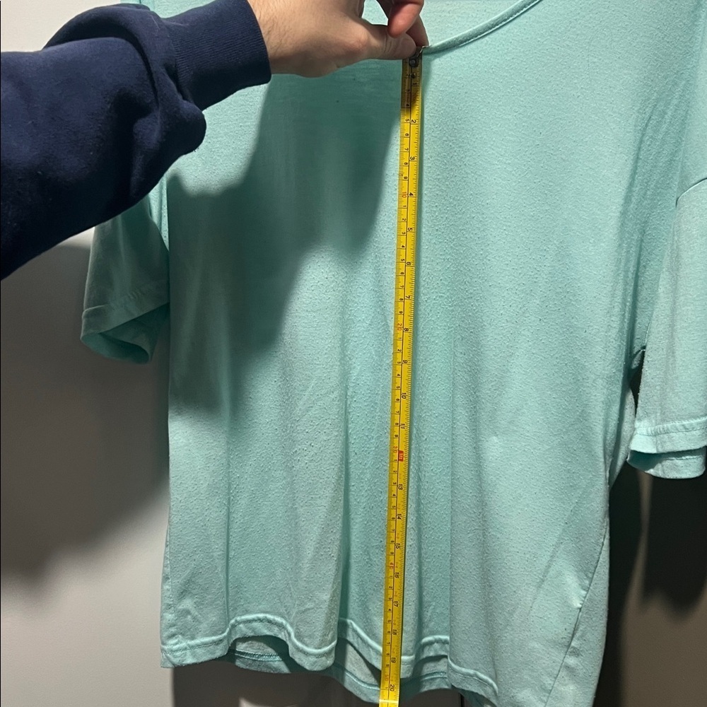Blue Green Women's Top Size L - Picture 5 of 5
